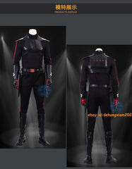 Star Wars Jedi Fallen Order Inquisitor Cal Costume Cosplay Suit Full Set Outfit 07FC0E-D4 - KOEEK