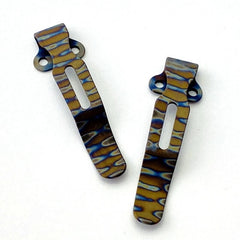 Custom Made Titanium Alloy Backclip DIY for Benchmade Bugout 535 Knives EDC 07FC0E-D4 - KOEEK