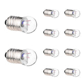 10pcs Electricity Kit E10 Miniature Screw Base Light Bulbs Tiny Light Bulb 07FC0E-D4 - KOEEK
