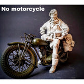 1/9 Resin Figure model WW2 British soldier (no motorcycle)Unassembled Unpainted 07FC0E-D4 - KOEEK