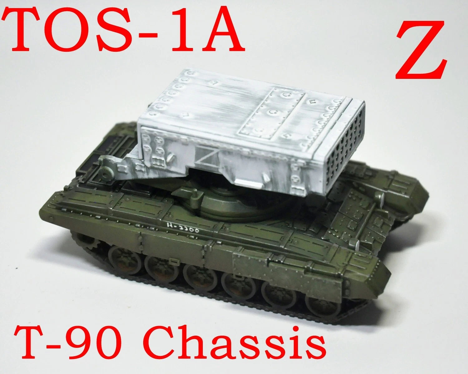 War Wings 1/72 Russian TOS-1A MULTIPLE ROCKET LAUNCHER "Z"Finished Product model WAR_WINGS - KOEEK
