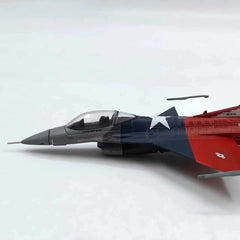 1:100 USAF F-16 Falcon Fighter Jet Model Diecast Plastic Military Aircraft 07FC0E-D4 - KOEEK