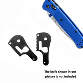 2PCS Handle Steel Lining Locking Piece For Benchmade Bugout 535 Knife 07FC0E-D4 - KOEEK