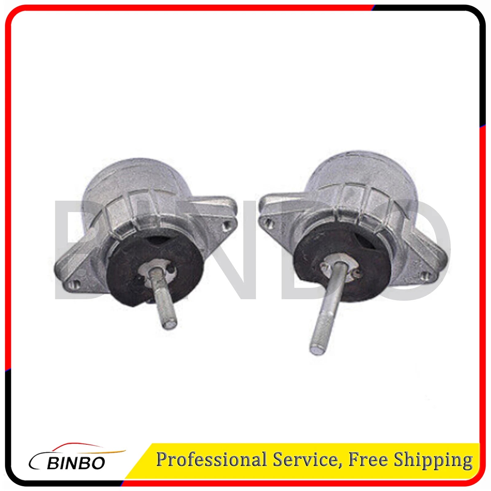 1Pair Left & Right Engine Strut Mount for Porsche Panamera 4.8L 4S 07FC0E-D4 - KOEEK