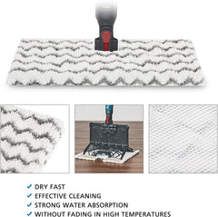 4-pack replacement steam mop pads for Shark Lift-Away Pro 07FC0E-D4 - KOEEK