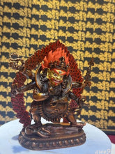 12CM 6 Arms Mahakala Copper Statue Home Design Collection 07FC0E-D4 - KOEEK