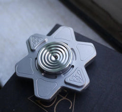 Titanium Alloy Hand Twisting Spinning Top Gyro Gyroscope Bearing Spinner Toy 07FC0E-D4 - KOEEK