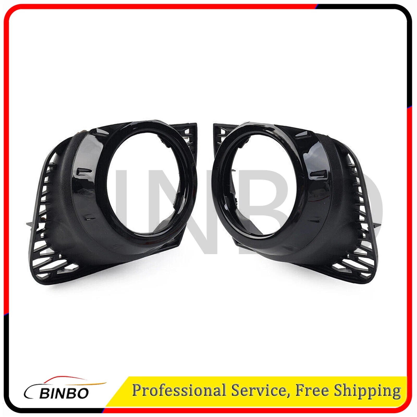 Fog Lights Grill Fog Lamp Frame Bezel Cover For Land Rover Range Rover 2010-2012 07FC0E-D4 - KOEEK