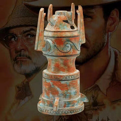 Replica Raiders of the Lost Ark Indiana Jones idol Cosplay Prop Resin Ornament 07FC0E-D4 - KOEEK