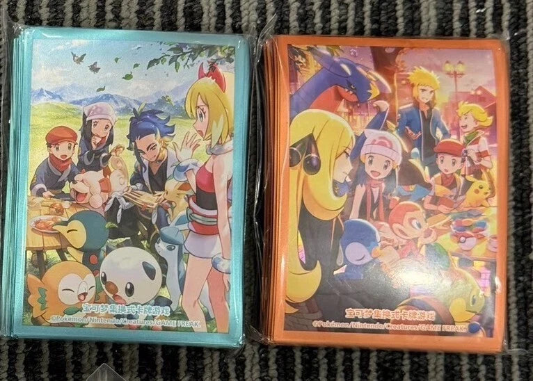IN STOCK Pokemon Chinese 2024 Hisuian Hisui Friends+Sinnoh Friends 2 Sleeve Set 07FC0E-D4 - KOEEK