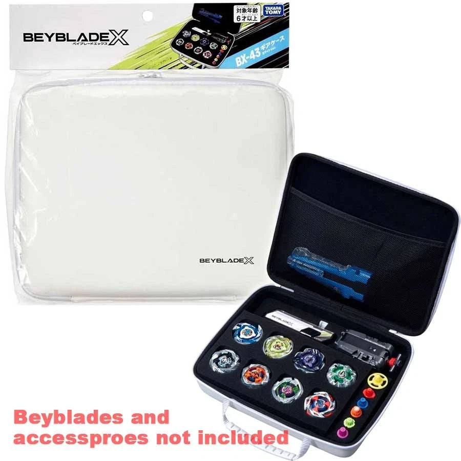 Takara Tomy Booster Beyblade Gear Case Bag White BX-43 Official In Stock TAKARA - KOEEK
