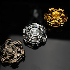 EDC Novelty Stainless Steel Hand Spinner Fun Fidget Spinner Fidget Toys Gift 07FC0E-D4 - KOEEK