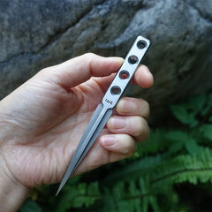 N690 Steel Ice Pick Pry Bar EDC Multi Tool Survival Gear 07FC0E-D4 - KOEEK