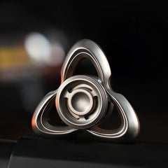 Stainless Steel Fidget Spinner EDC Fidget Toy Anxiety Stress Relief Spinning Toy 07FC0E-D4 - KOEEK