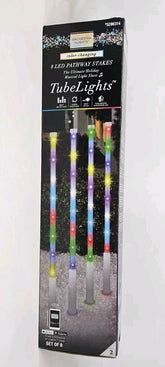 8 Gemmy Orchestra of Lights Color-Changing LED Tube Light Pathway Lights 5286314 GEMMY - KOEEK
