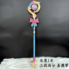 Honkai:Star Rail Hyacinthia Cosplay Glowing Magic Wand 100cm Staff 3D Printing 07FC0E-D4 - KOEEK