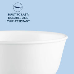28-oz Soup/Cereal Bowls Set of 6, Chip & Crack Resistant Dinnerware Bowls 07FC0E-D4 - KOEEK