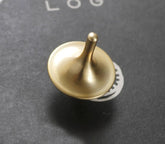 EDC Finger Spinning Top Brass Ceramic Bead Decompression Metal Spinner Toys 07FC0E-D4 - KOEEK