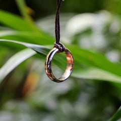 EDC Superconductor Ring Metal Pendant Meteorite Pattern Wood Grain Metal Ring 07FC0E-D4 - KOEEK