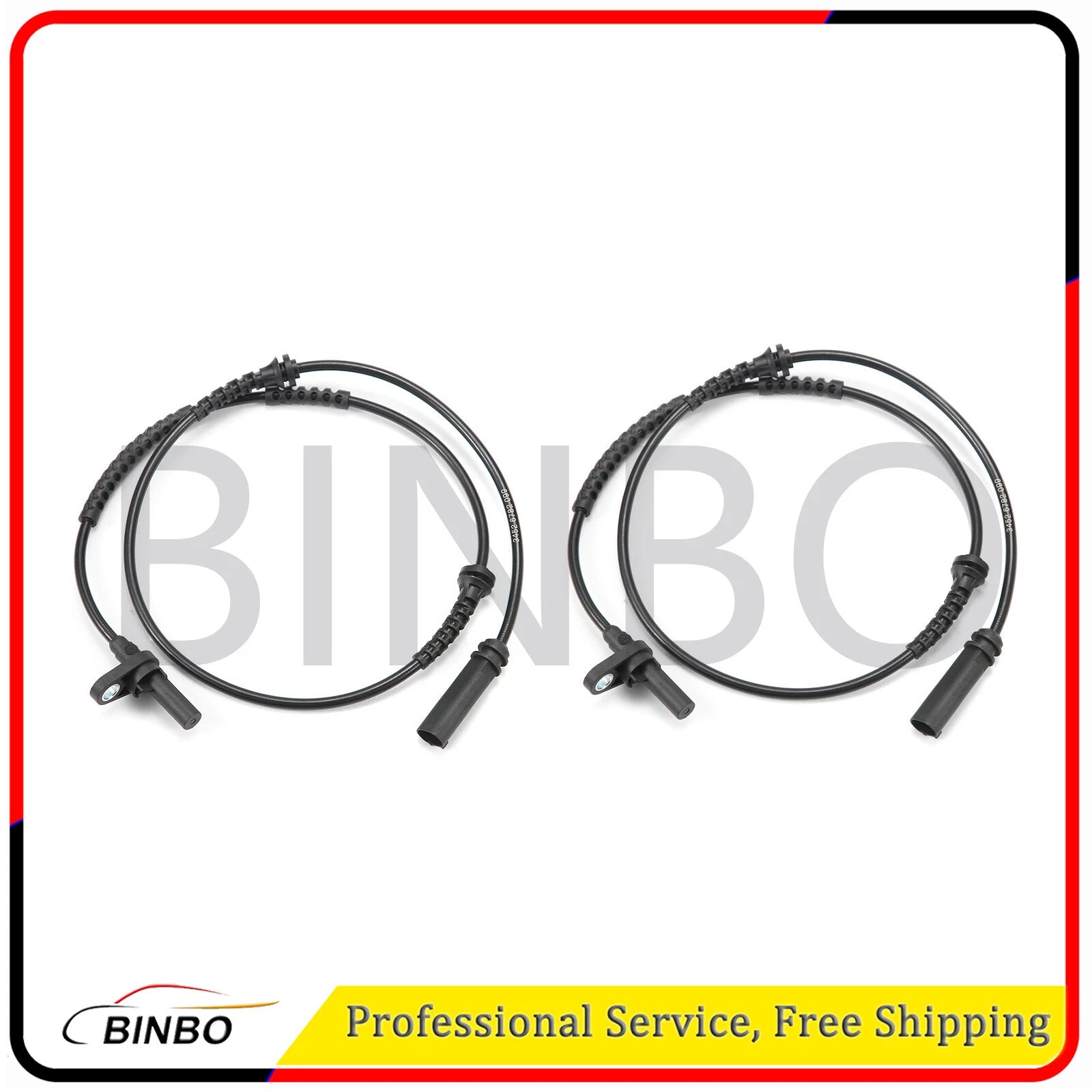 ABS Wheel Speed Sensor Front LH & RH for BMW 535i GT 535i GT xDrive 2009-2012 07FC0E-D4 - KOEEK