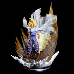Anime Collectible Z Son Gohan Cape Ver. vs Cell Statue PVC Figure Light up 41CM 07FC0E-D4 - KOEEK