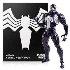 Mess Toys Venom Lethal Neighbor 1/12 Scale Symbiote Action Figure Toy MESS_TOYS - KOEEK