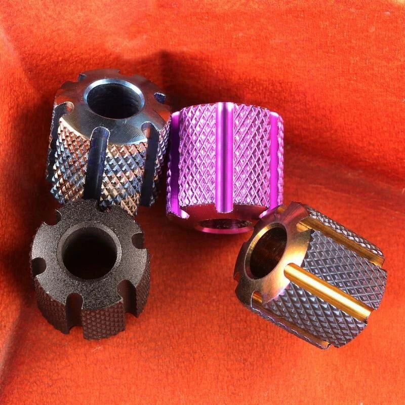 Titanium Knife Lanyard Bead EDC Paracord Necklace Pendant Bracelet DIY Bead Gift 07FC0E-D4 - KOEEK