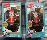 2pk Disney Mickey & Minnie Mouse Inflatable Gemmy Christmas Decor 23.6in LED GEMMY - KOEEK