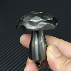 Mushroom EDC Fidget Spinner Stainless Steel Fidget Toys Art Desktop Spinning Top 07FC0E-D4 - KOEEK