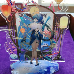 Anime Honkai: Star Rail Ruan Mei Deluxe Acrylic Desktop Stand Figure Collection 07FC0E-D4 - KOEEK