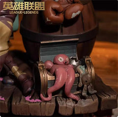 1/6 OFFICIAL LOL Arcane League of Legends Vi & Jinx Figure Model Statue Gift 07FC0E-D4 - KOEEK