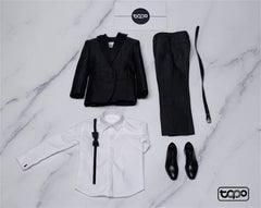 TOPO STUDIO TP021 1/6 Agent Black Suit Accessories With Body No Head INSTOCK TOPO_STUDIO - KOEEK