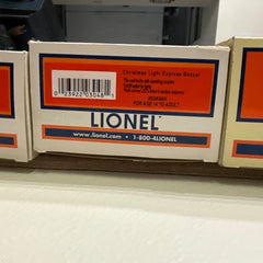 LIONEL CHRISTMAS LIGHT EXPRESS merry christmasSOUND BOXCAR O GAUGE 2123100-H LIONEL - KOEEK