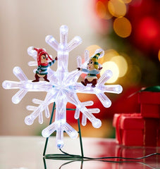 2024 Disney Chipmunks Chip 'n Dale Light-Up Holiday Christmas Tree Topper NIB DISNEY - KOEEK