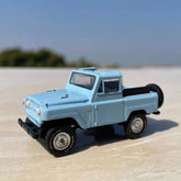 1:64 Nissan Patrol Blue Diecast Metal Car Model Missing Top SUV Collectible 07FC0E-D4 - KOEEK