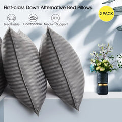 Basic oversized pillow, suitable for sleeping - soft down alternative pillow 07FC0E-D4 - KOEEK