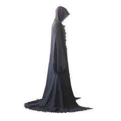 Grim Reaper Cosplay Costume Cloak Full Set Mask Custom Made Unisex Halloween 07FC0E-D4 - KOEEK