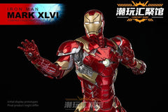 Comicave CS Iron Man MK46 Metal Alloy Action Figure 1/12 Light Model In Box 16cm COMICAVE - KOEEK