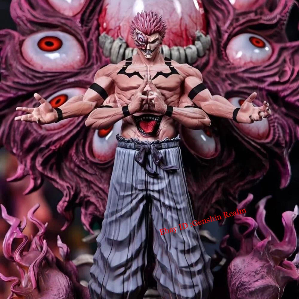 Anime Jujutsu Kaisen Ryomen Sukuna Pvc Figure Model Collection Decor Gift 07FC0E-D4 - KOEEK