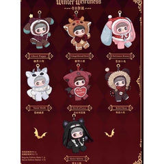 MayMei Winter Weirdness Series Confirmed Blind Box Plush Toy Pendant Figure Gift 07FC0E-D4 - KOEEK