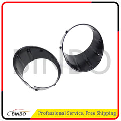 1 Pair Left & Right Side Black Fog Light Lamp Trim For 2011-2015 Mini Cooper 07FC0E-D4 - KOEEK