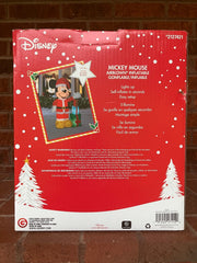 Disney/Gemmy Mickey Mouse 7’ Christmas Inflatable, Self-Inflates, Lights Up, GEMMY - KOEEK