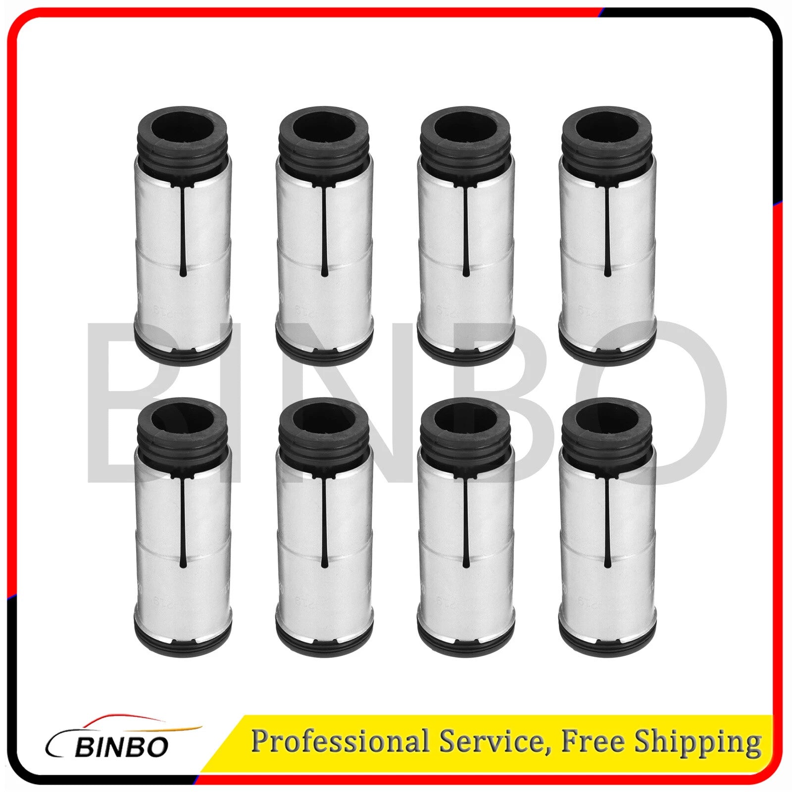 8 piece Spark Plug Tube Sensor Seal for BMW E53 E60 E63 E64 E65 E66 E70 07FC0E-D4 - KOEEK