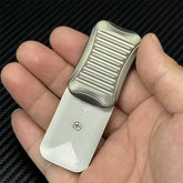 Hot Titanium Alloy Soap EDC Fidget Toy Fashion Metal Infinite Push Fidget Slider 07FC0E-D4 - KOEEK
