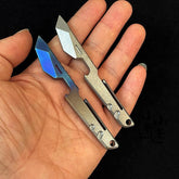 TC4 Titanium Alloy Pocket Multi Tools Bottle Opener cutter Outdoor EDC Tool 07FC0E-D4 - KOEEK