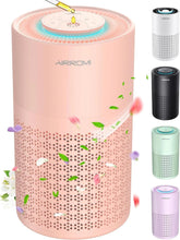 Bedroom Air Purifier with 3-in-1 Filter360° Omni-Directional Quiet Air Purifier 07FC0E-D4 - KOEEK