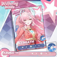 4Pcs/Set Anime Wuthering Waves Limited Edition Card Decor Collection Gift 07FC0E-D4 - KOEEK
