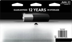 AAA Batteries with Booster Components, Pack of 20 Triple A Long Life Batteries 07FC0E-D4 - KOEEK