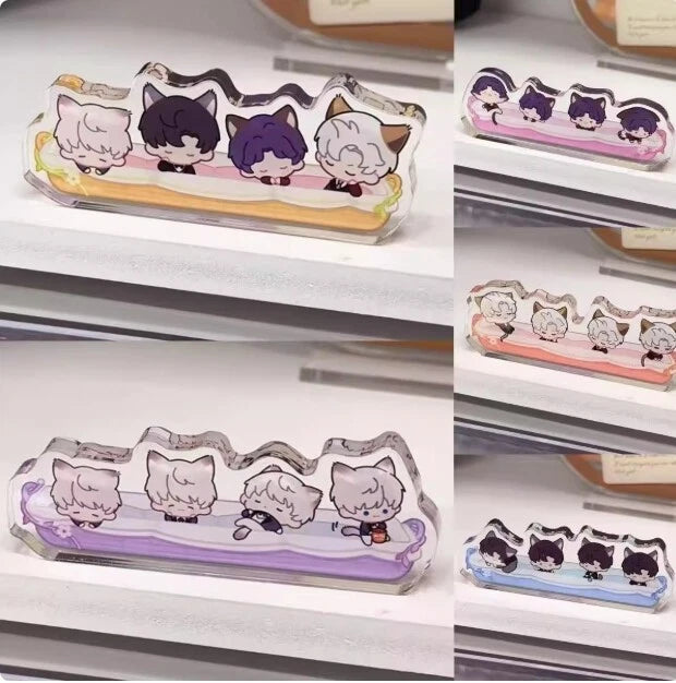 Love and Deepspace Cat Meow Q Ver Acrylic Stand Figure Decor Model Acrylic Tile 07FC0E-D4 - KOEEK