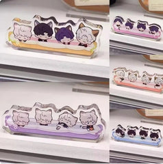Love and Deepspace Cat Meow Q Ver Acrylic Stand Figure Decor Model Acrylic Tile 07FC0E-D4 - KOEEK